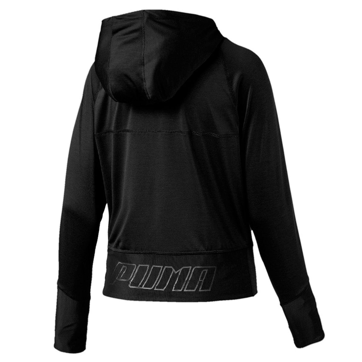 Kapuzen-Trainingsjacke mit Reißverschluss