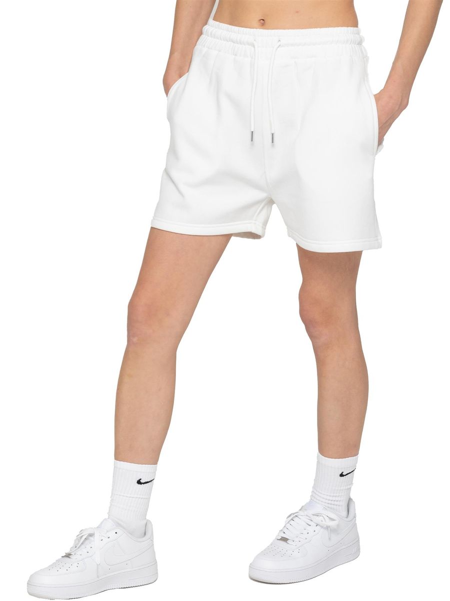 Lässige Fleece-Sweatshorts mit Kordelzug