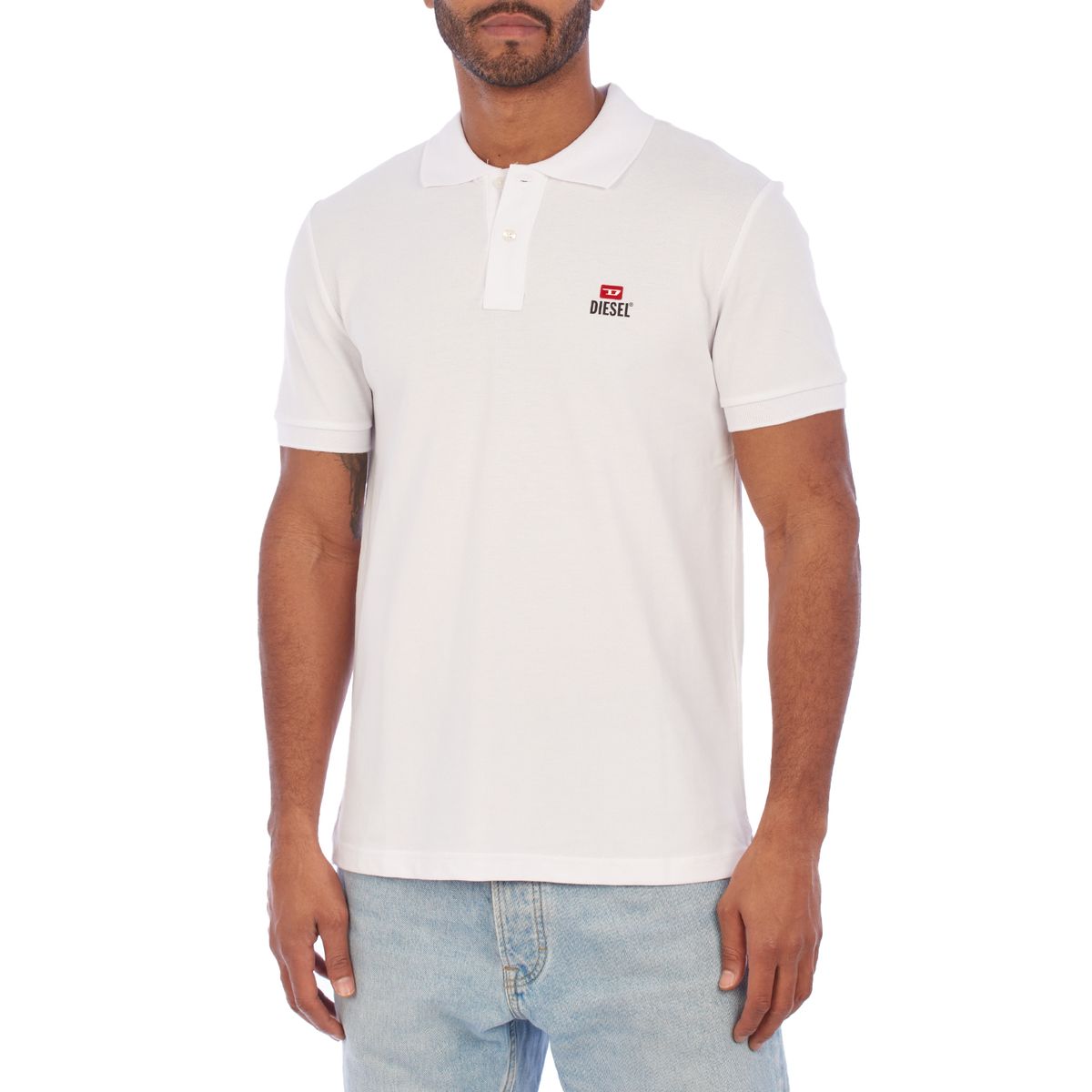 Klassisches Piqué-Poloshirt aus Baumwolle