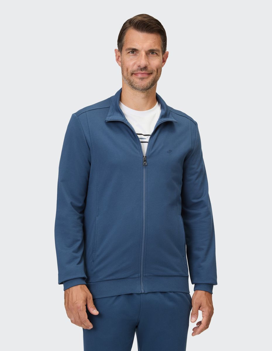Herren Sportliche Sweatjacke mit Reißverschluss