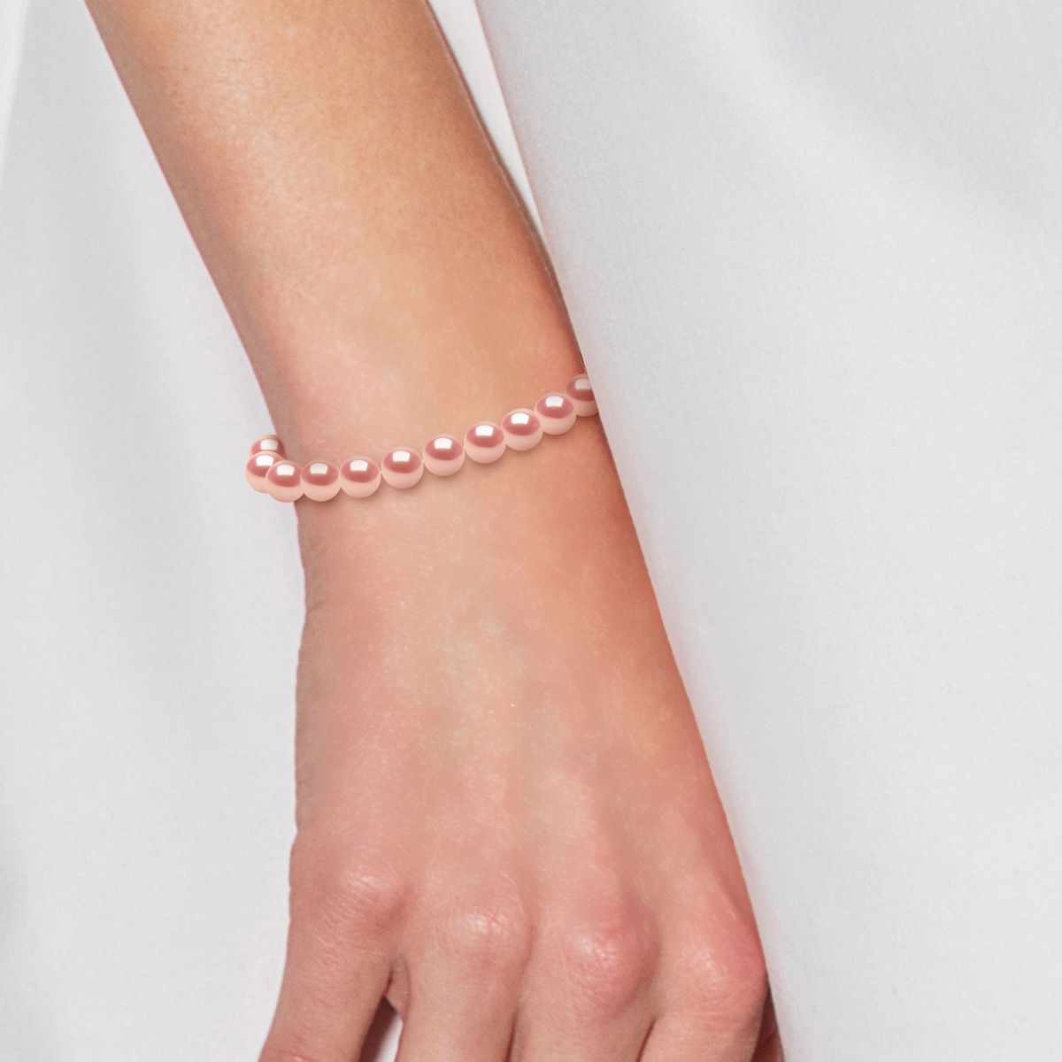 Elegantes Süßwasserperlen-Armband