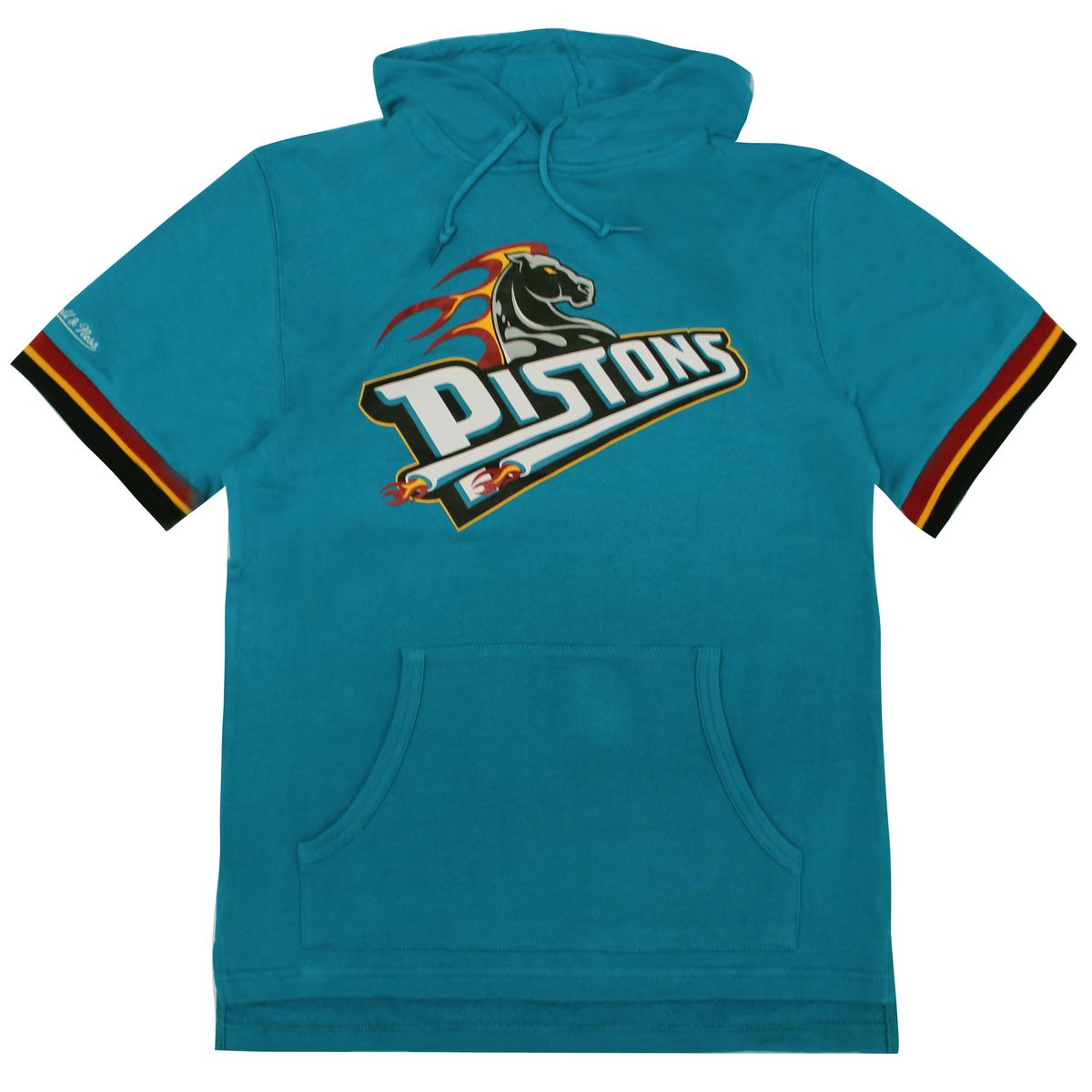 Detroit Pistons Französisch Terry Kapuzen-T-Shirt