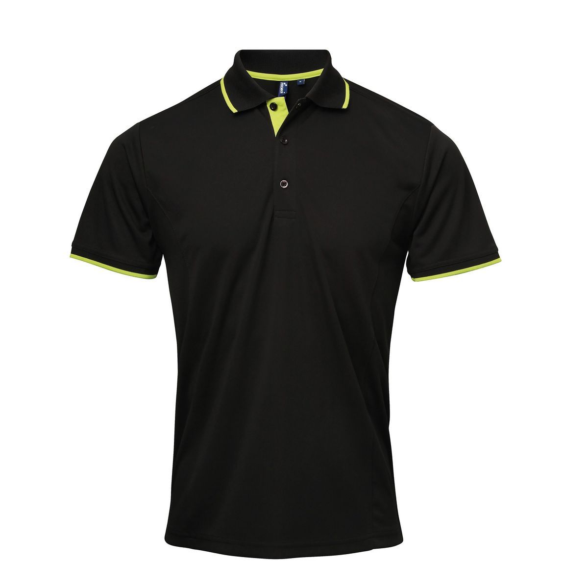 Herren Poloshirt mit Kontrastbesatz