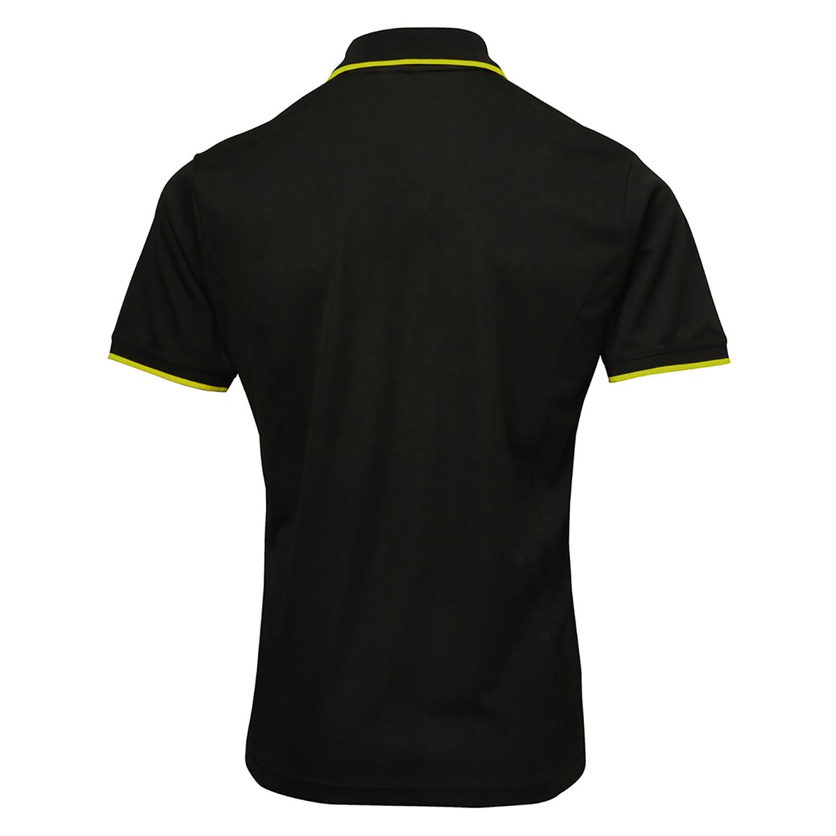 Tailliertes Performance-Poloshirt mit Paspelierung