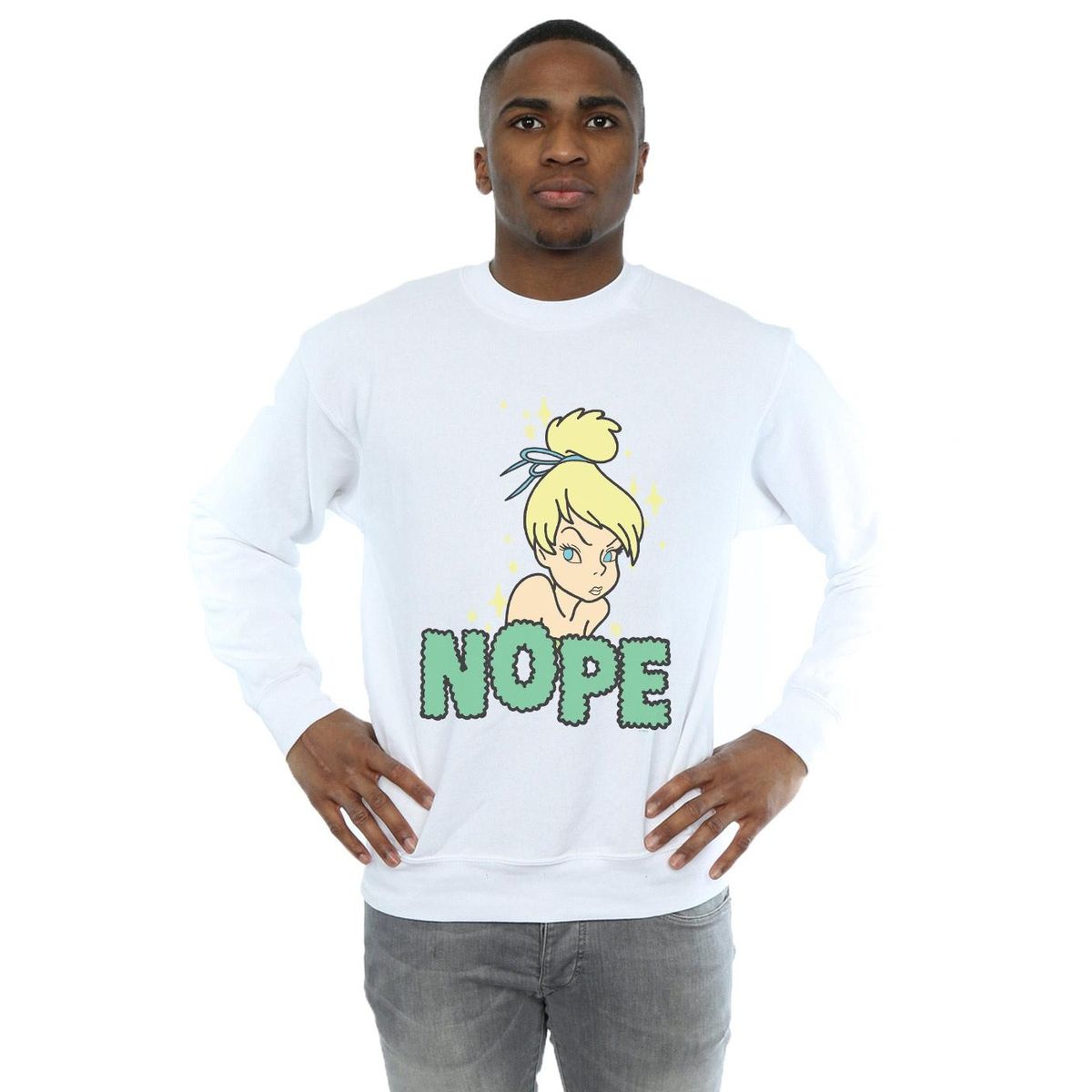 Tinker Bell Nope Grafik-Sweatshirt