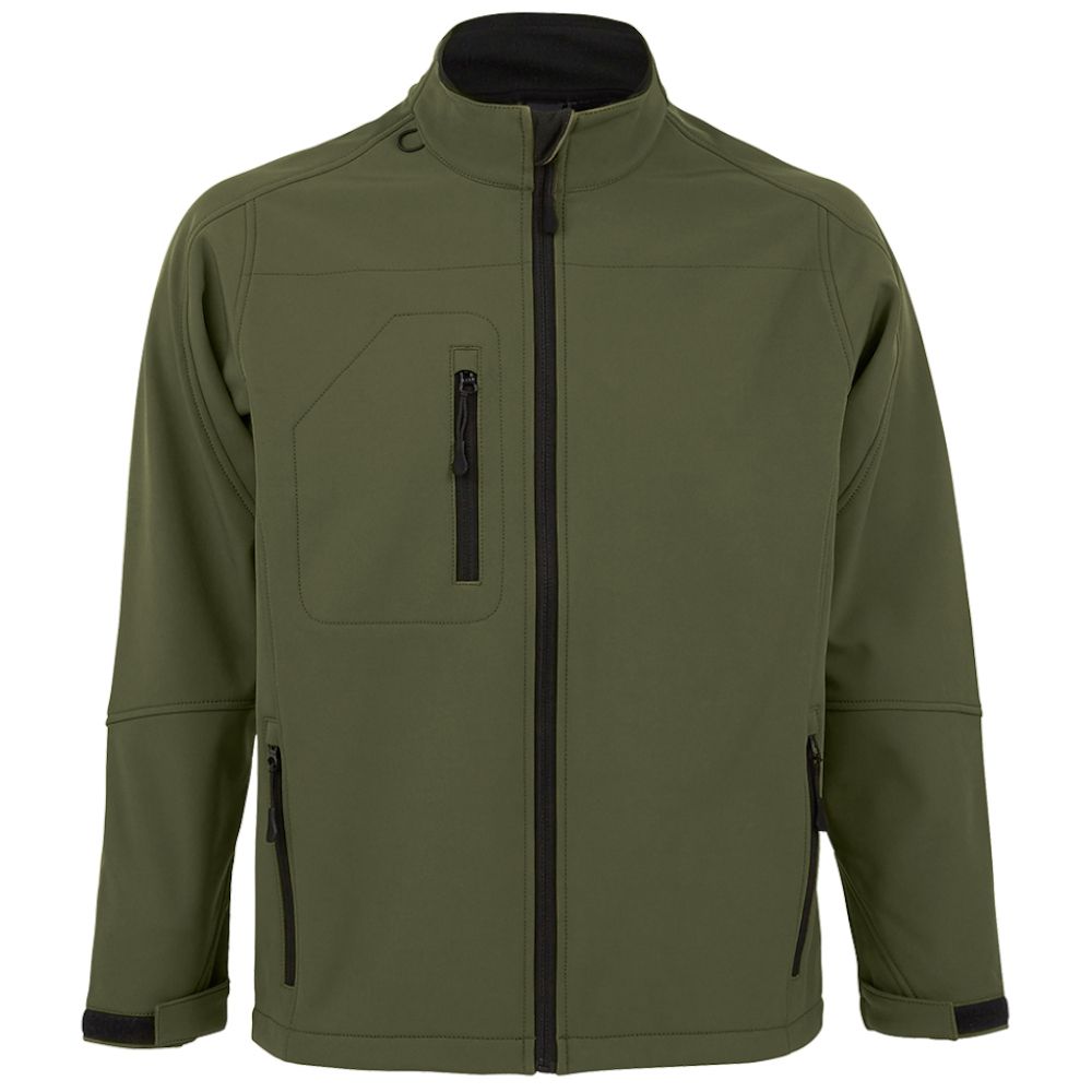 Herren Relaxed Fit Softshell Jacke