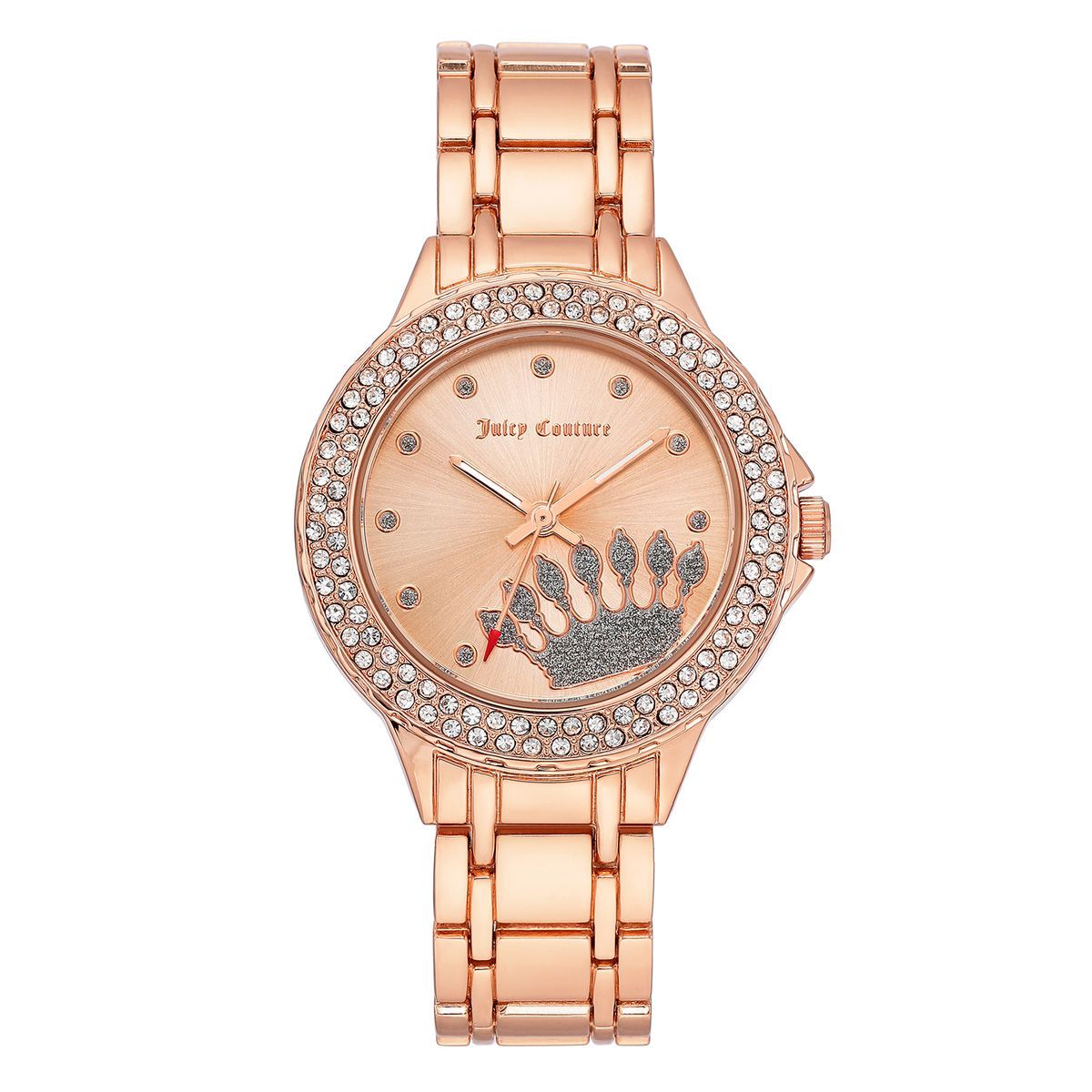 Roségoldfarbene Damen Analog Uhr