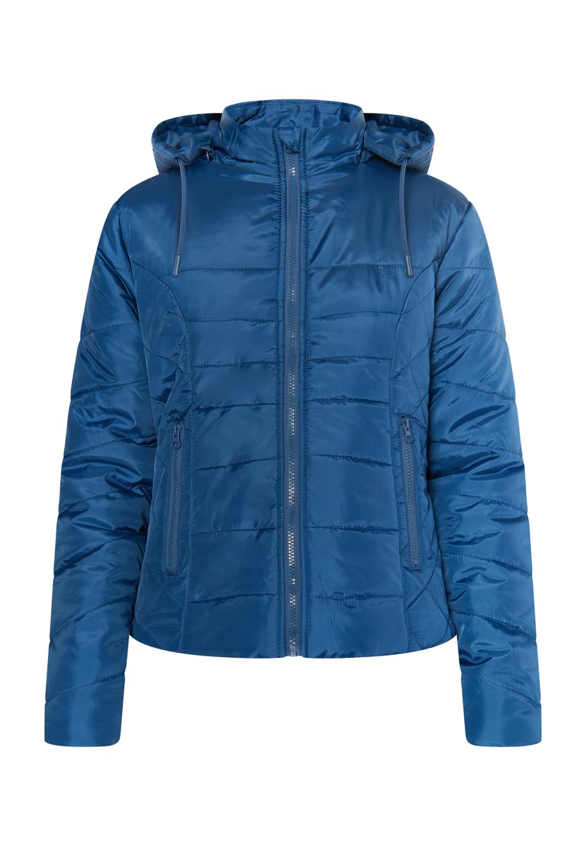 Leichte wattierte Jacke mit Kapuze