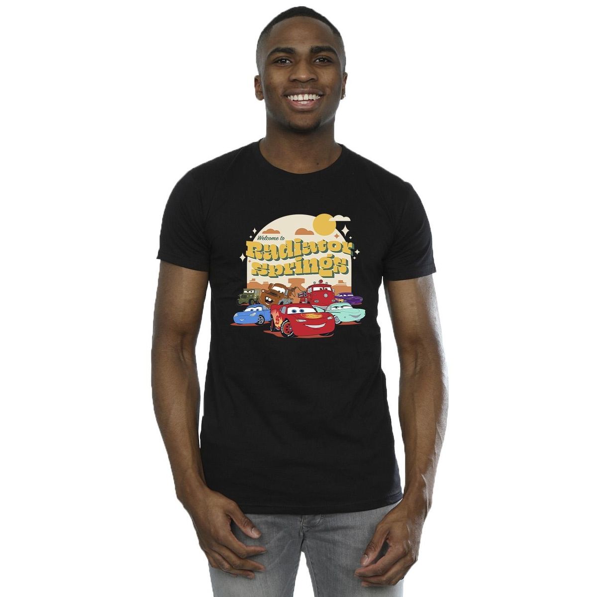 Retro Radiator Springs Grafik-Print
