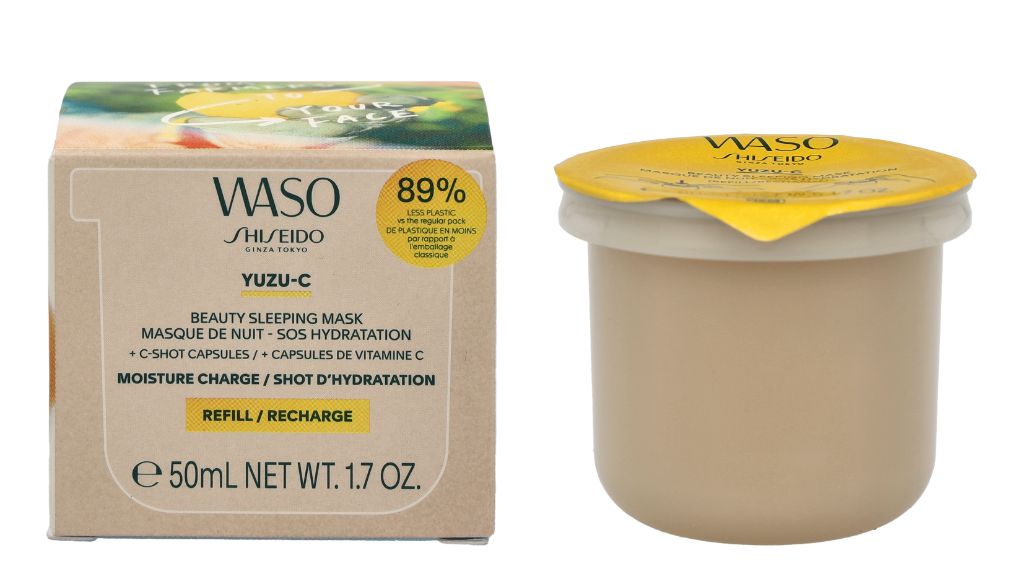 Shiseido WASO Yuzu-C Schönheitsschlafmaske - Nachfüllung 50 ml