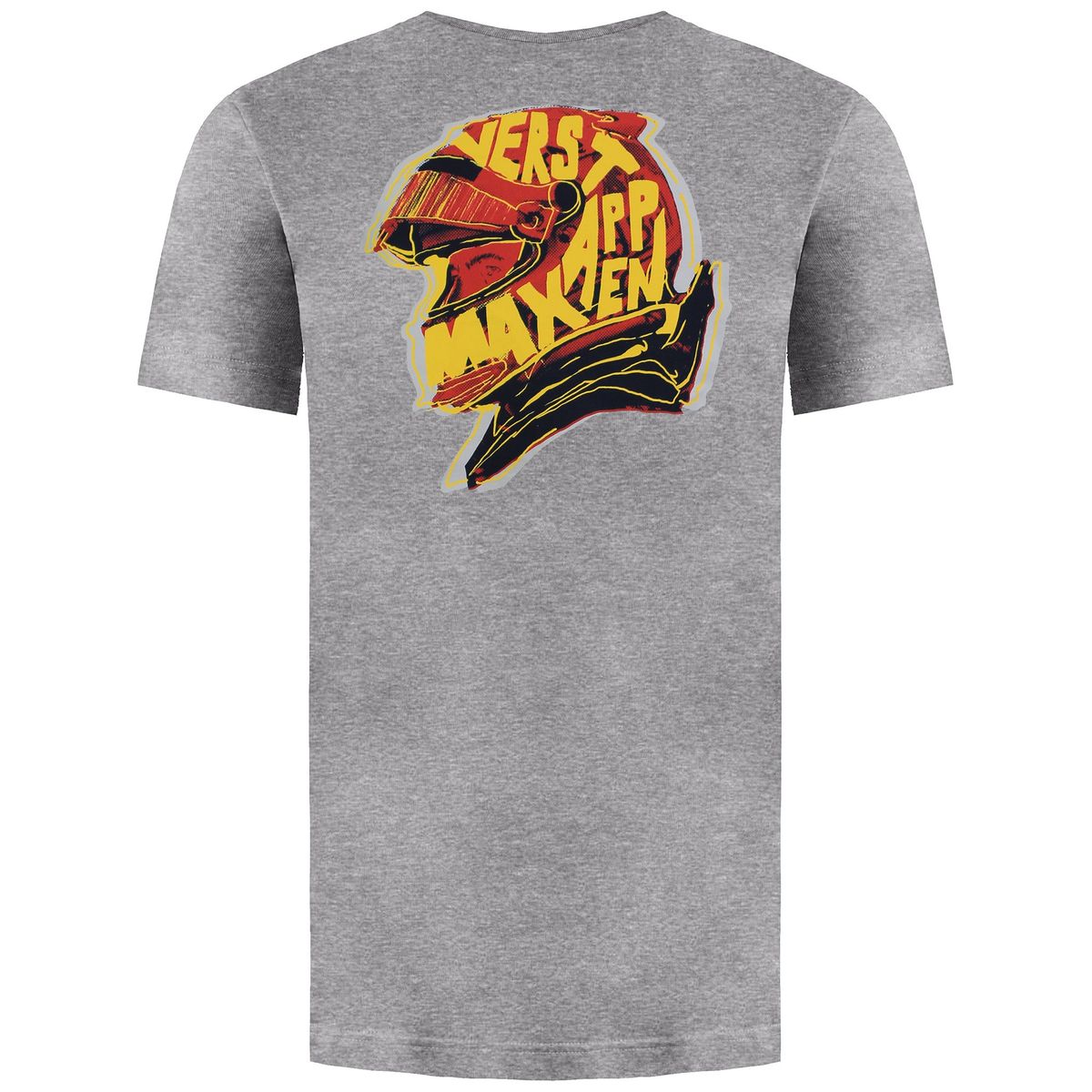 Renn-T-Shirt mit Max-Helm-Grafik