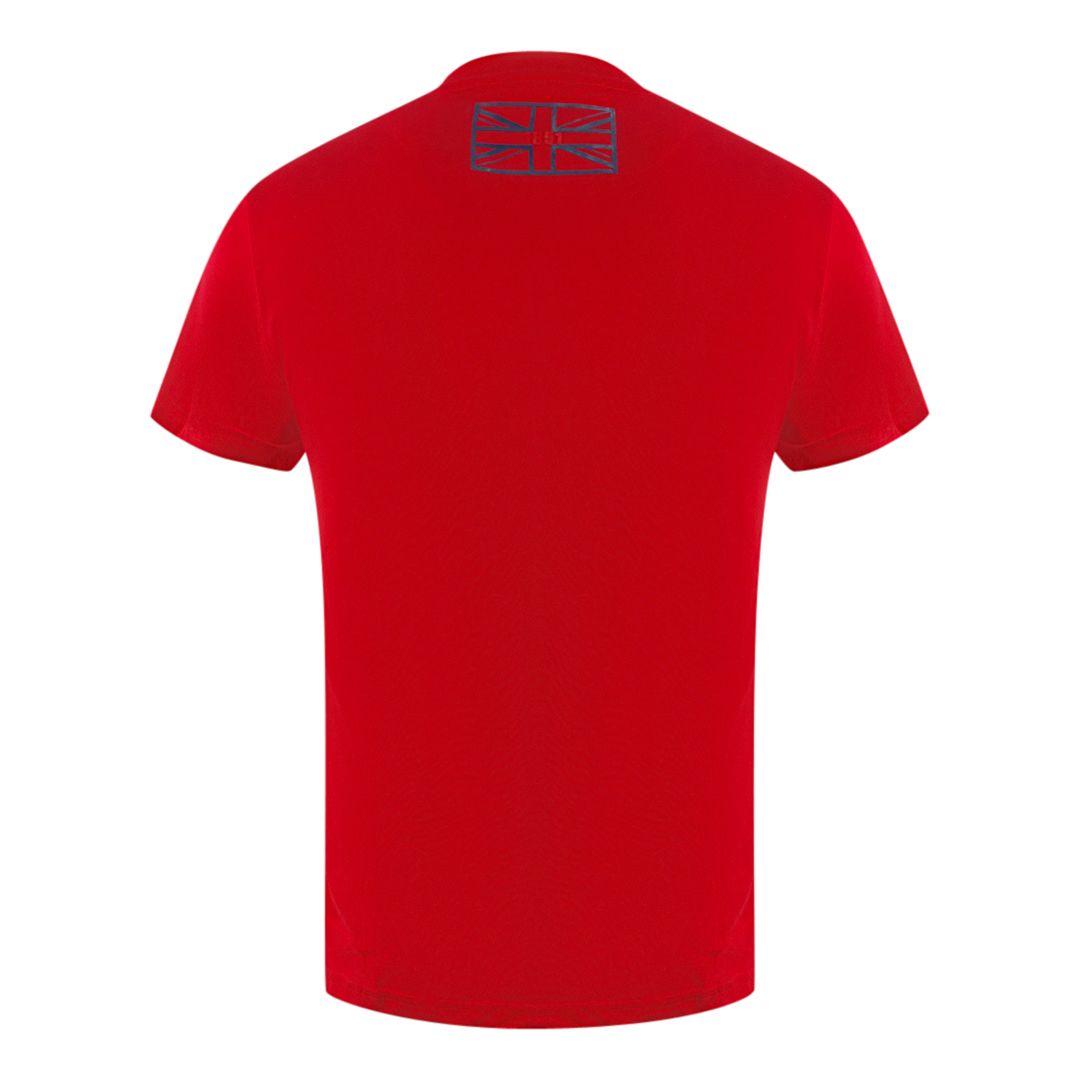 Baumwoll-T-Shirt mit geprägtem Logo
