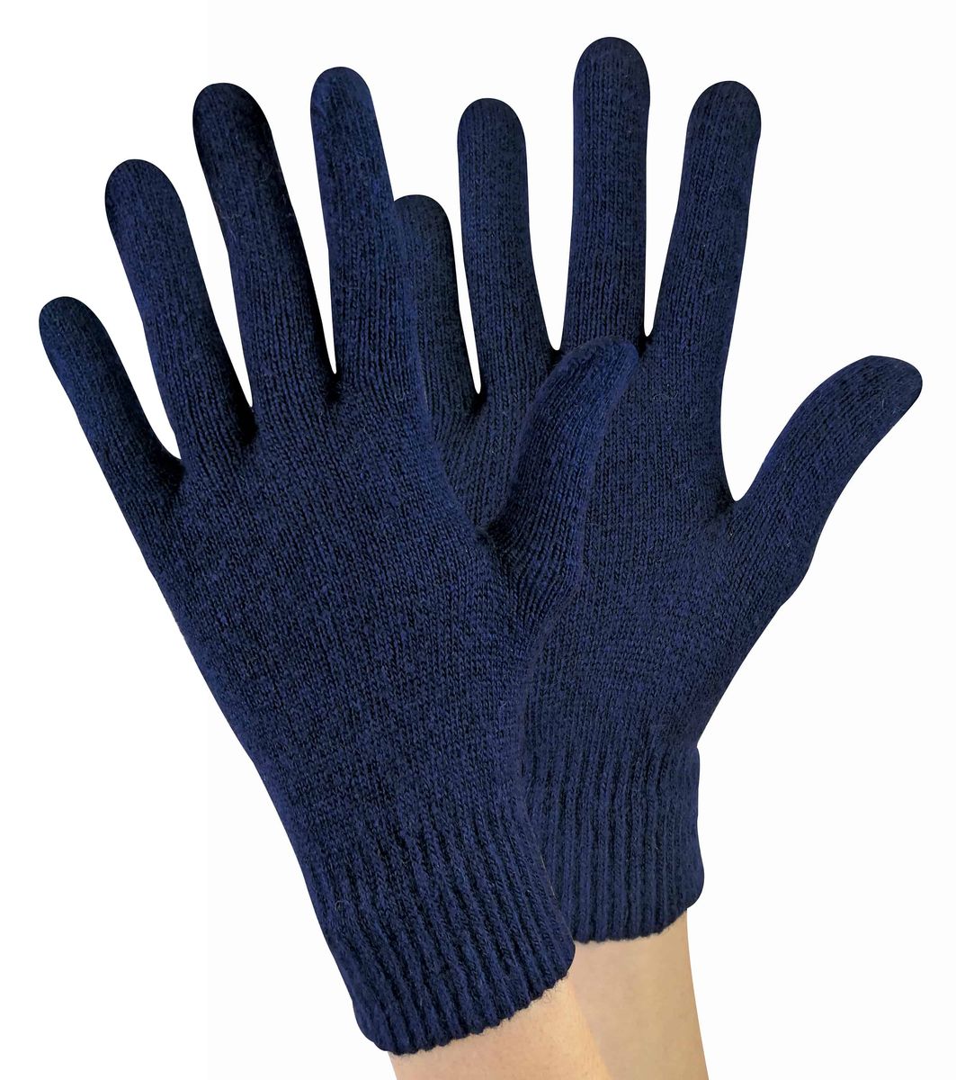 Damen Strickhandschuhe mit Wollmischung