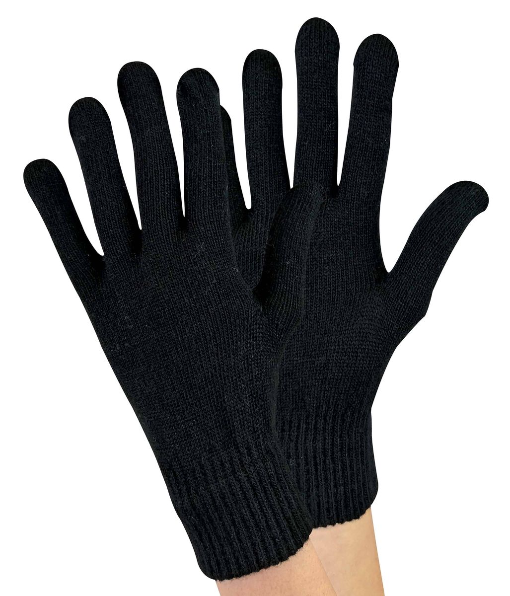 Damen Strickhandschuhe mit Wollmischung