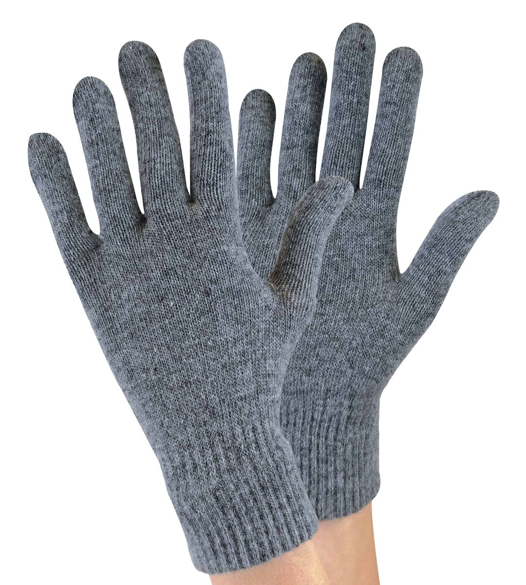 Damen Strickhandschuhe mit Wollmischung