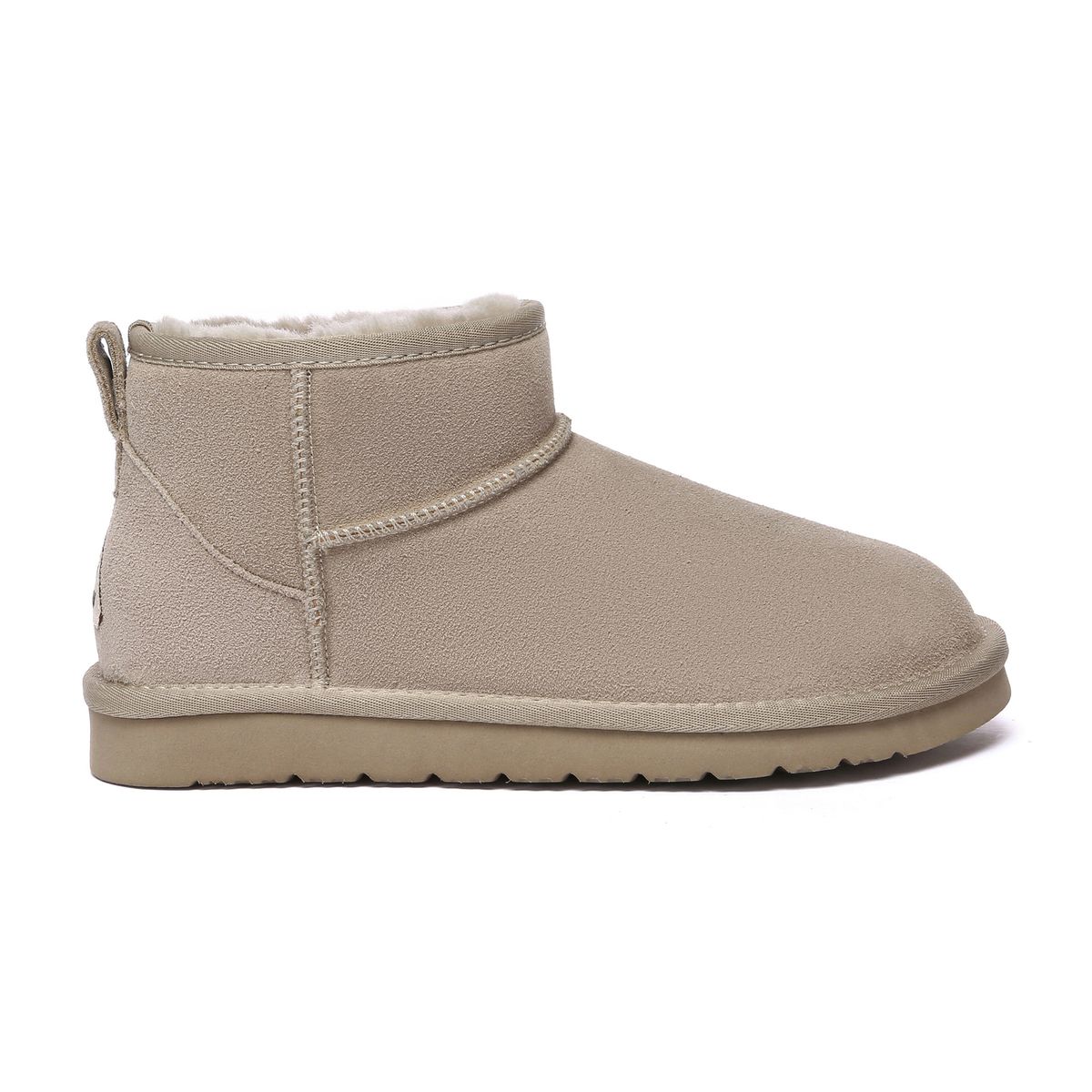 Ultra Mini Lammfell Stiefelette