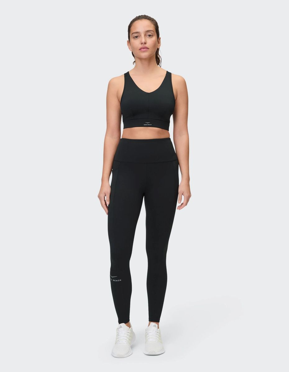 Damen Performance Leggings mit hohem Bund