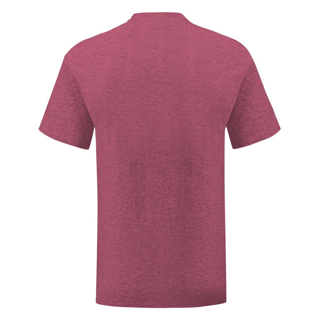 Klassisches Rundhals-T-Shirt aus gekämmter Baumwolle