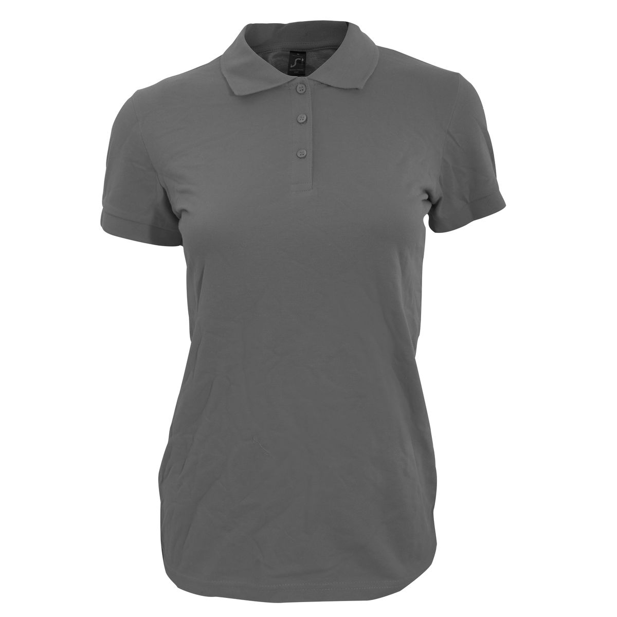 Damen Kurzarm Poloshirt in taillierter Passform