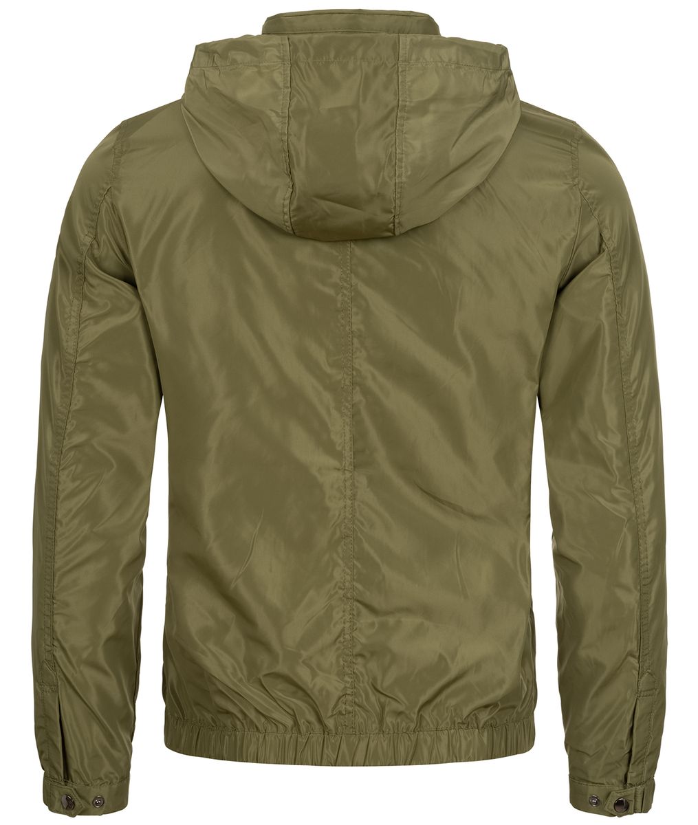 Leichte Windbreaker-Jacke mit Kapuze