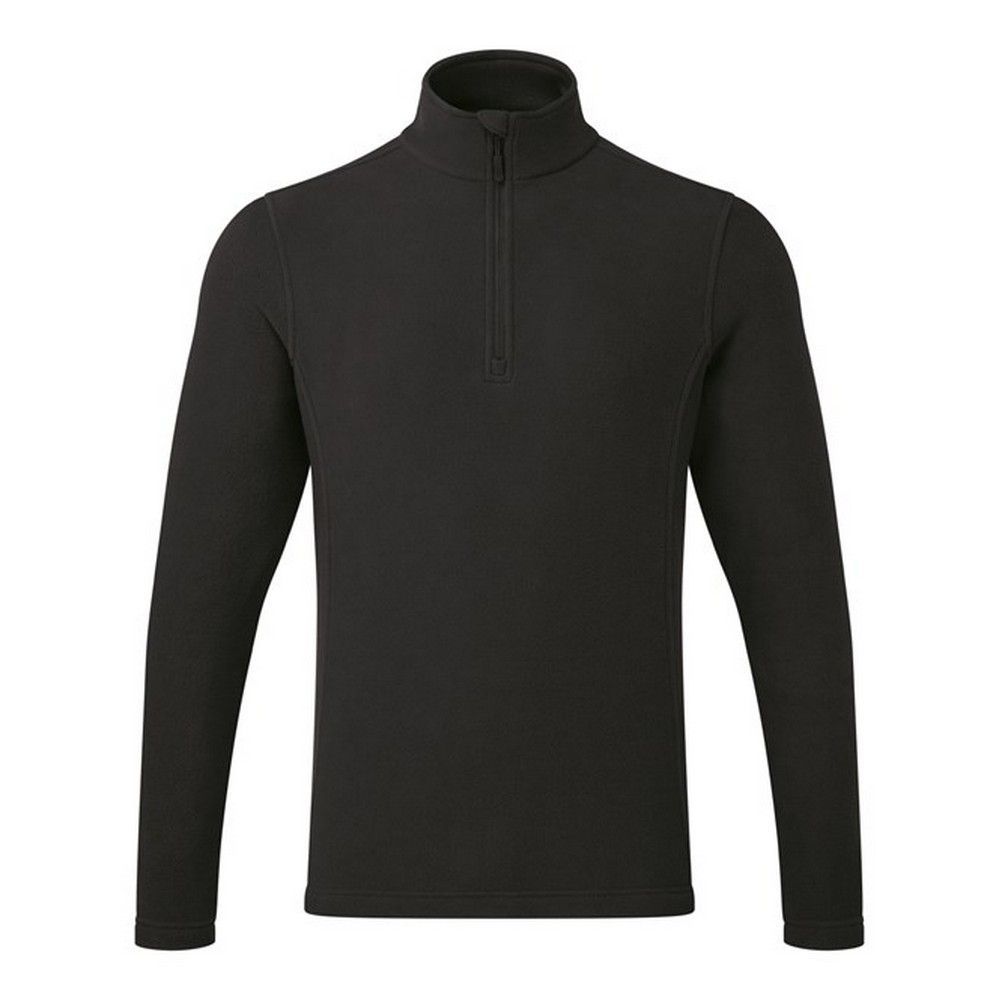Unisex Fleece-Top mit Viertelreißverschluss