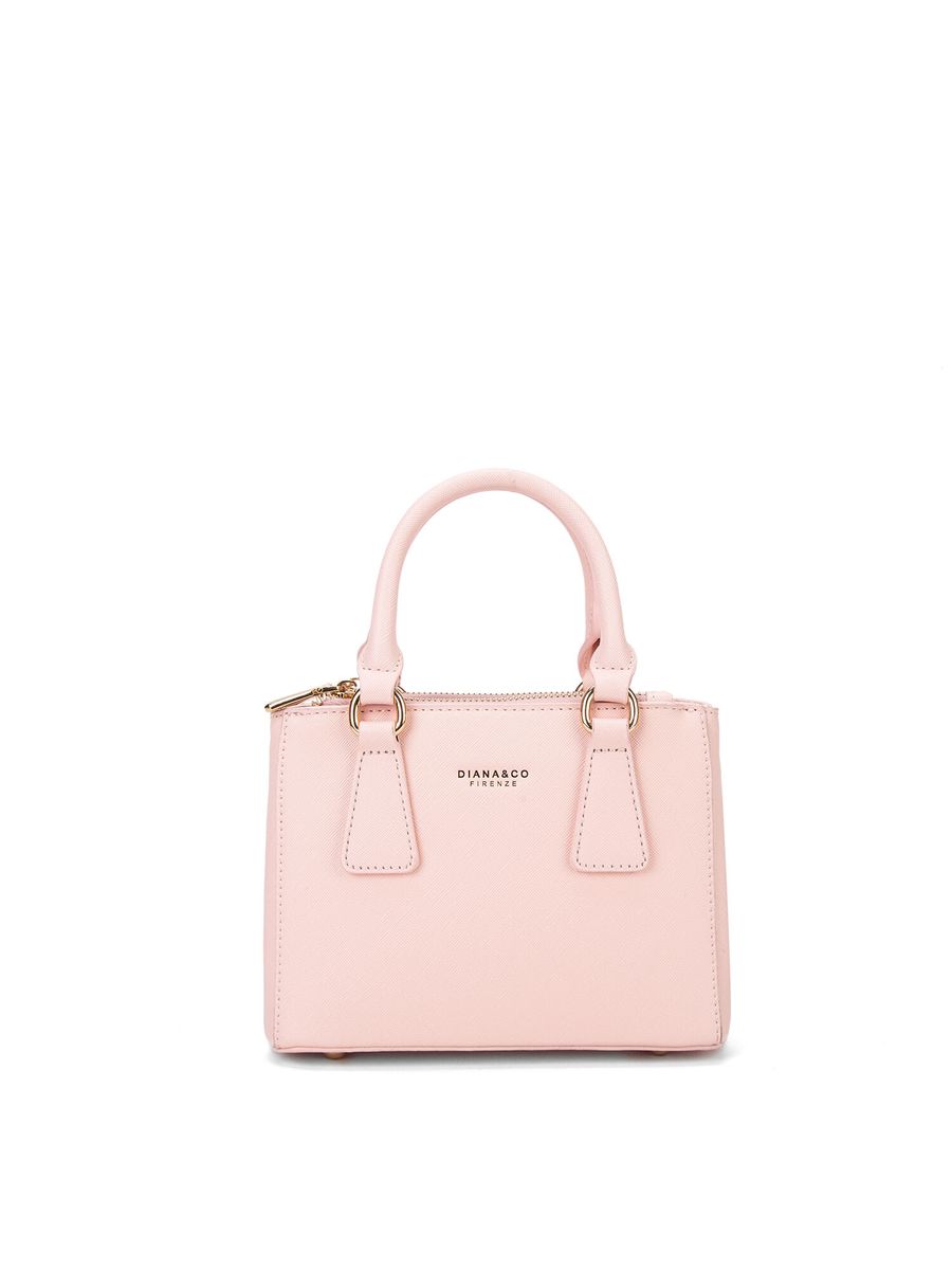Elegante strukturierte Henkeltasche