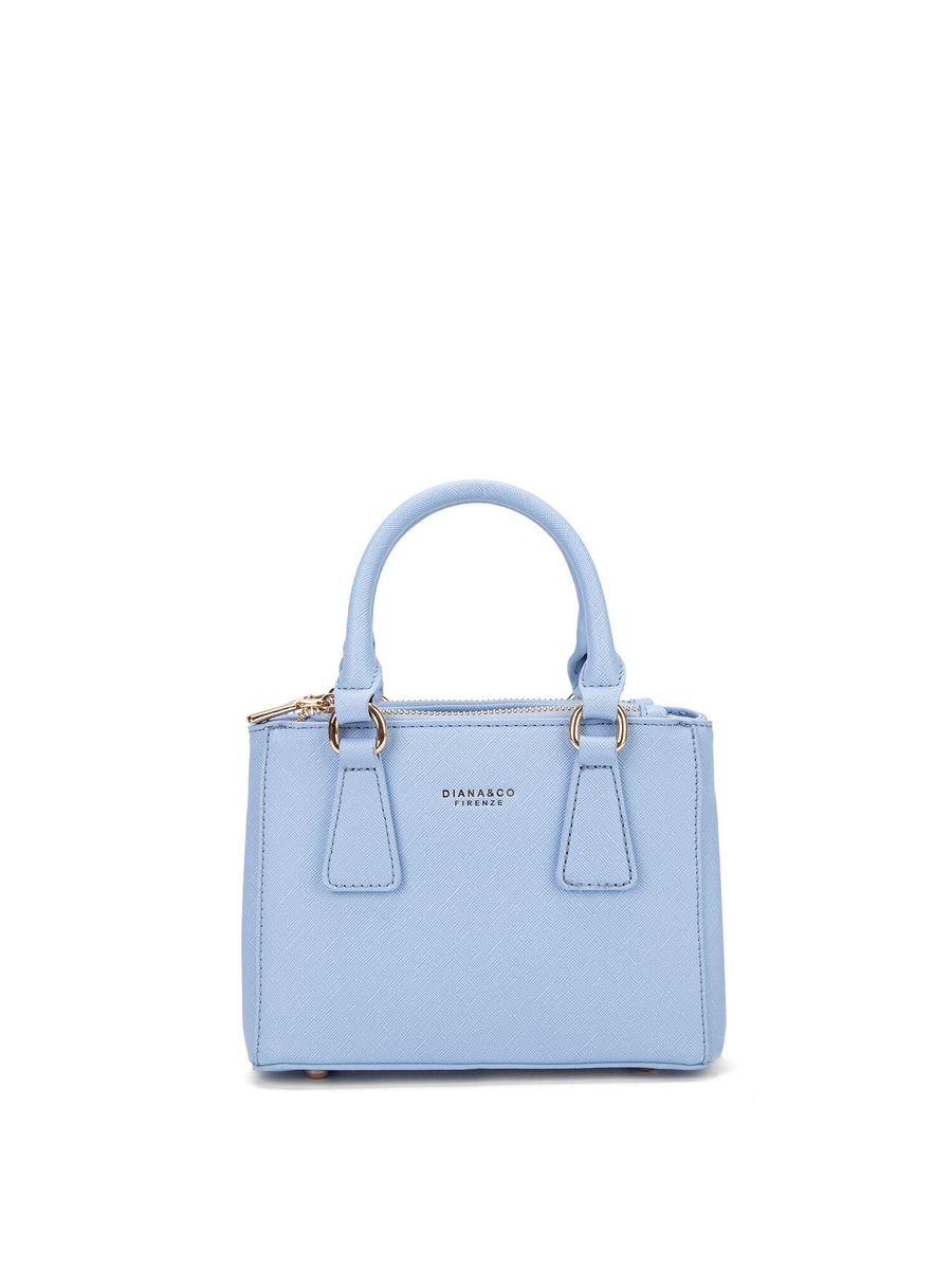 Elegante strukturierte Henkeltasche