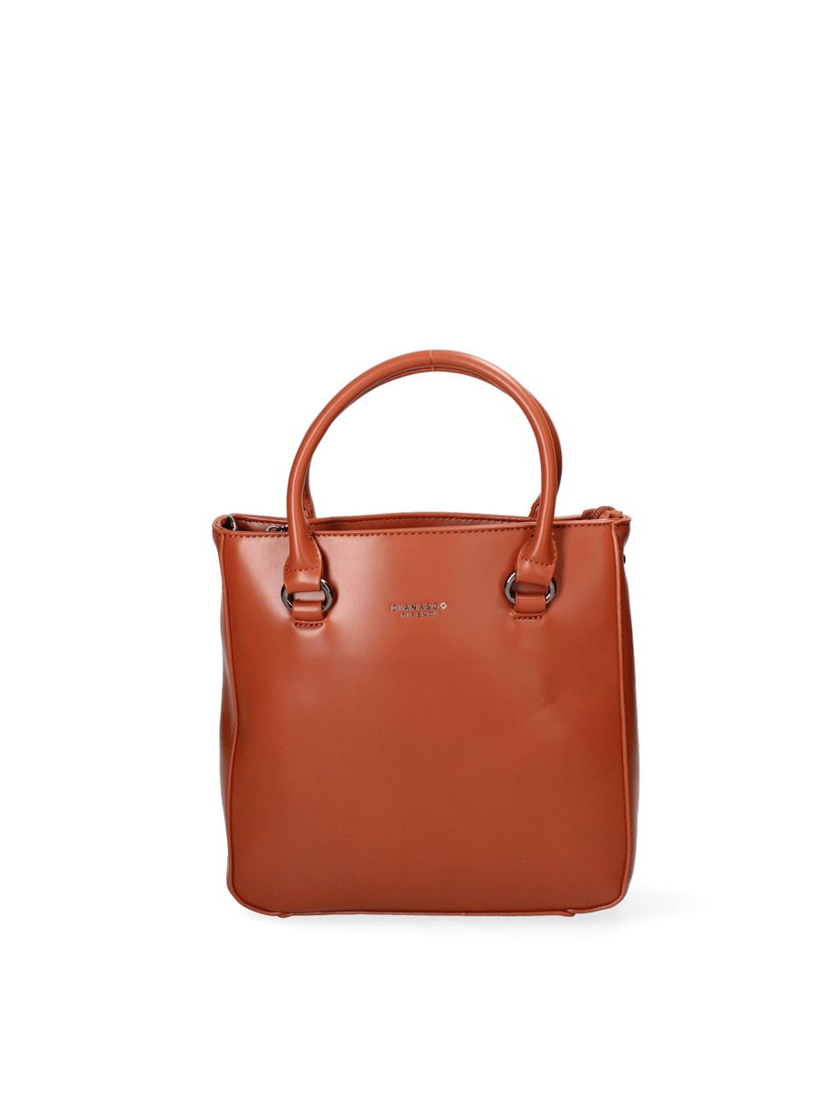 Elegante strukturierte Henkeltasche
