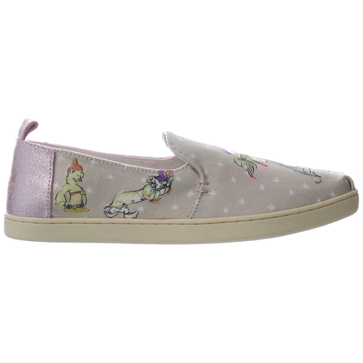 Slip-On Sneaker mit Cartoon-Print
