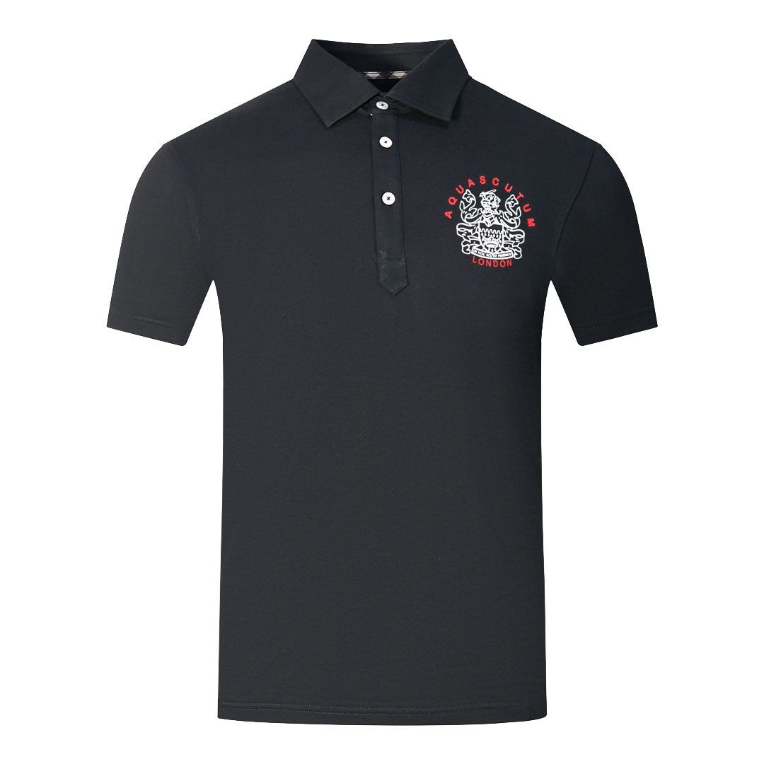 Herren Polohemd mit Logo-Stickerei und Stretch-Passform