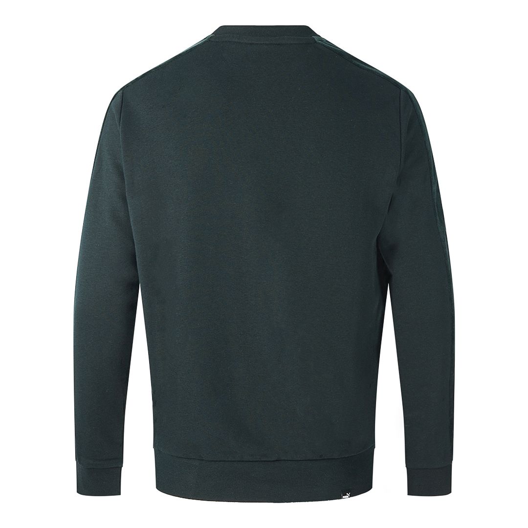 Sweatshirt mit Samt-Logo-Tape