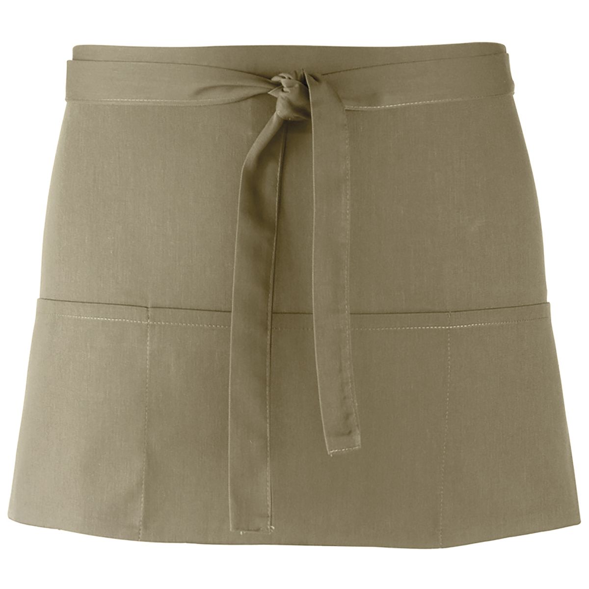 Halbschürze mit drei Taschen