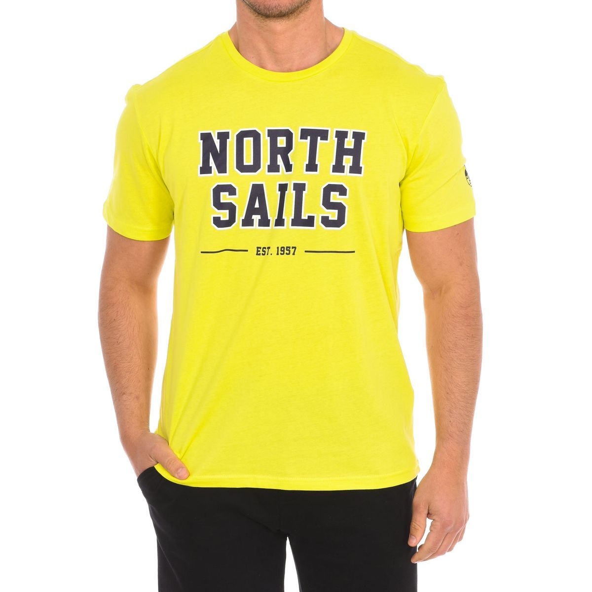 Lässiges T-Shirt mit Grafikprint und kurzen Ärmeln