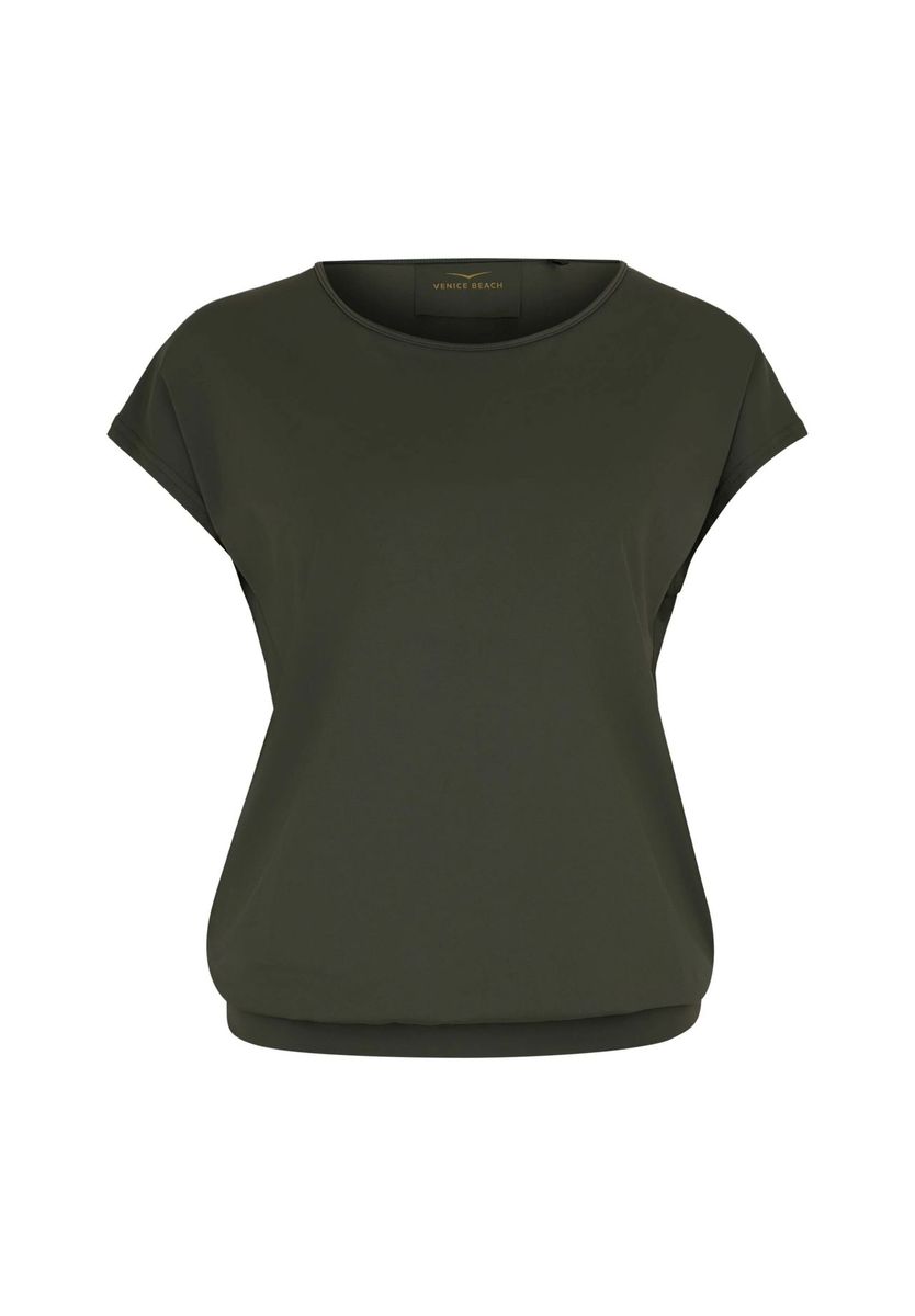 Damen Sportoberteil mit Rundhalsausschnitt