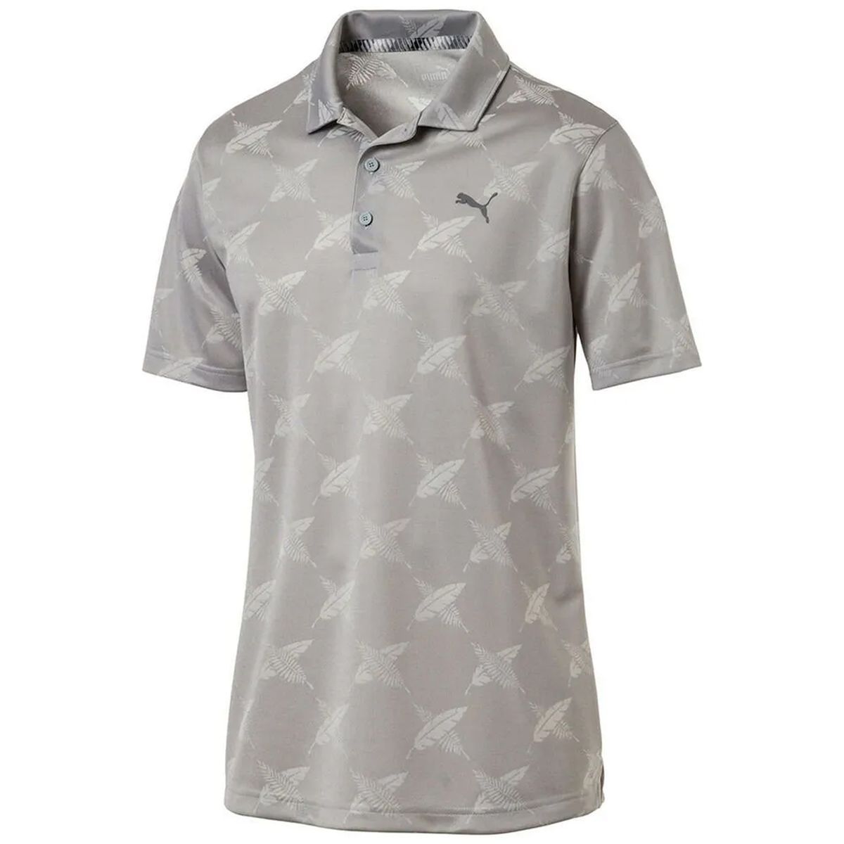 Herren Performance Fit Poloshirt mit Muster