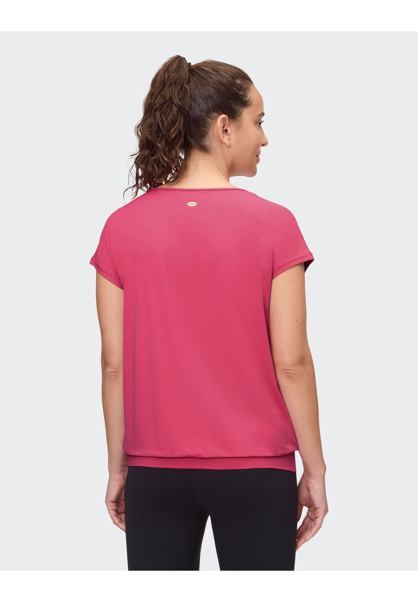 Locker geschnittenes Activewear-T-Shirt