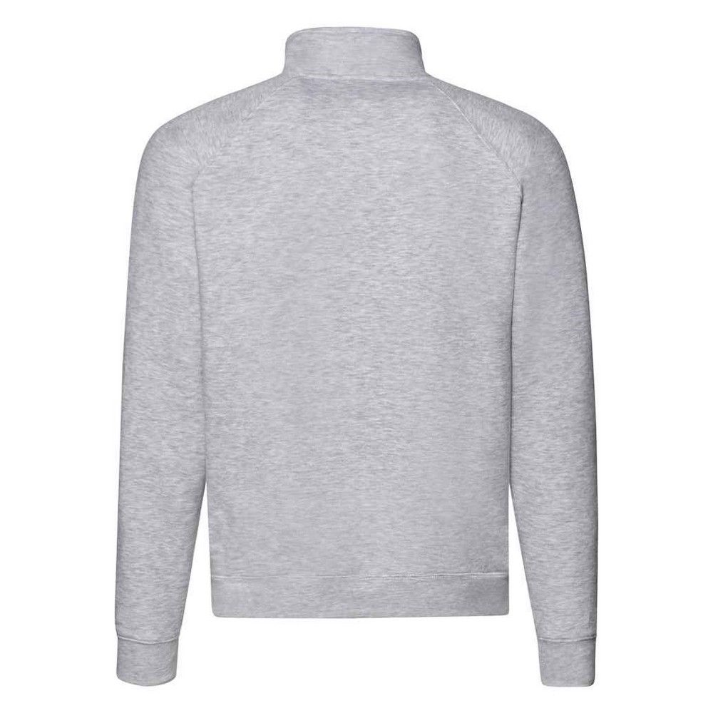 Sweatshirt mit Raglanärmeln und Viertelreißverschluss