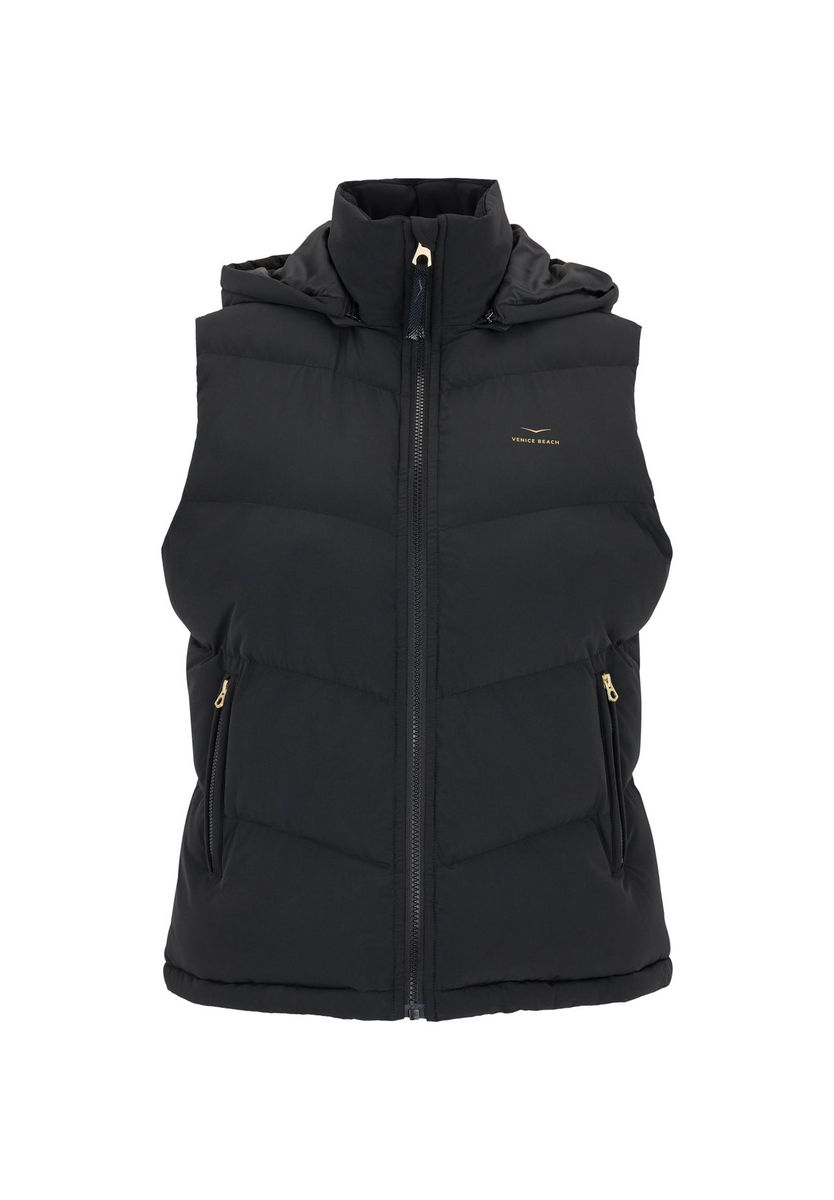 Kapuzenweste mit Wattierung