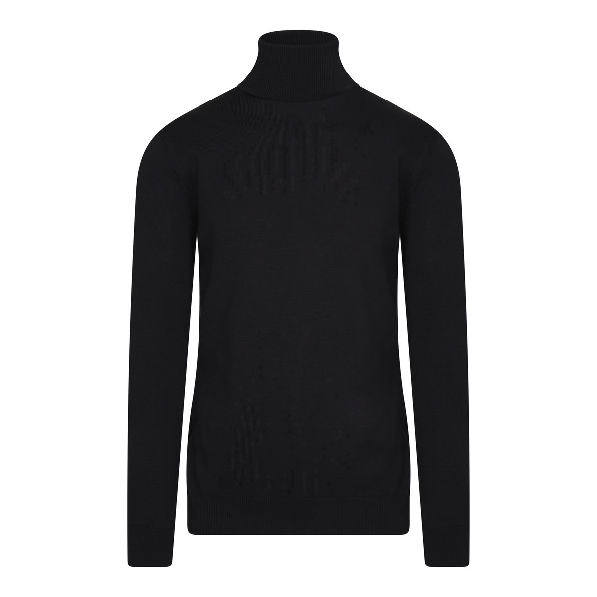 Klassischer Rollkragen Strickpullover