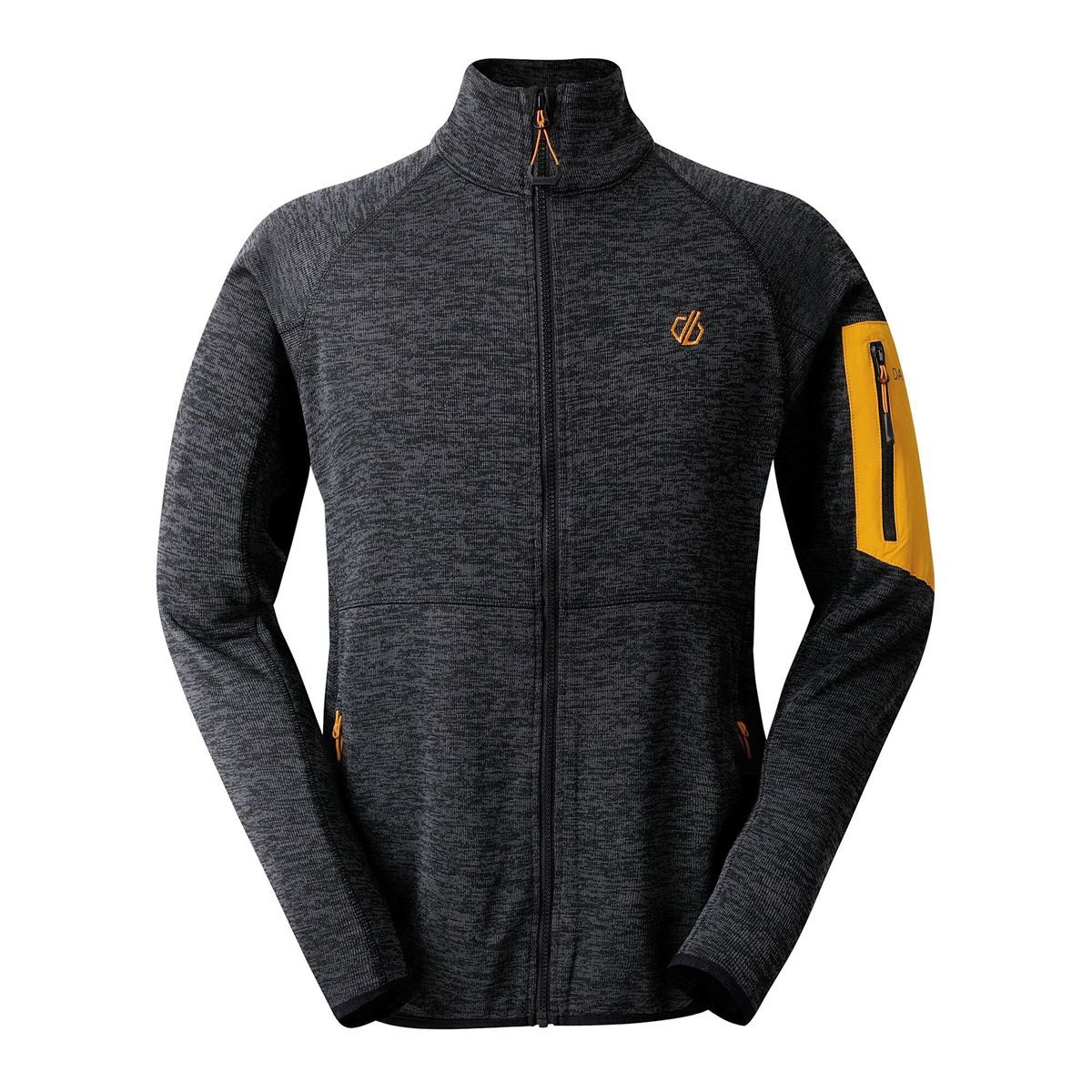 Herren Fleecejacke mit durchgehendem Reißverschluss