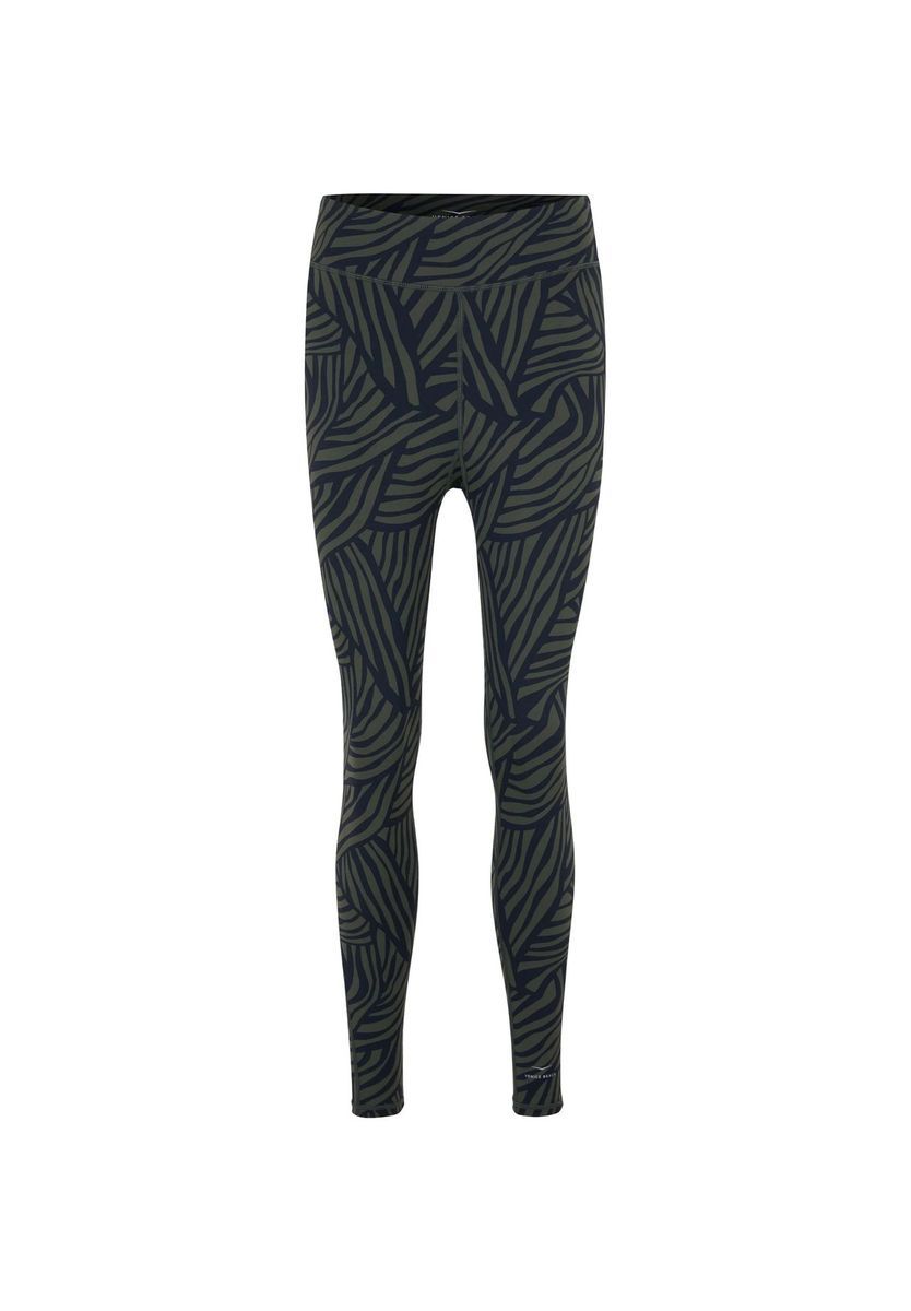 Hoch taillierte bedruckte Performance Leggings
