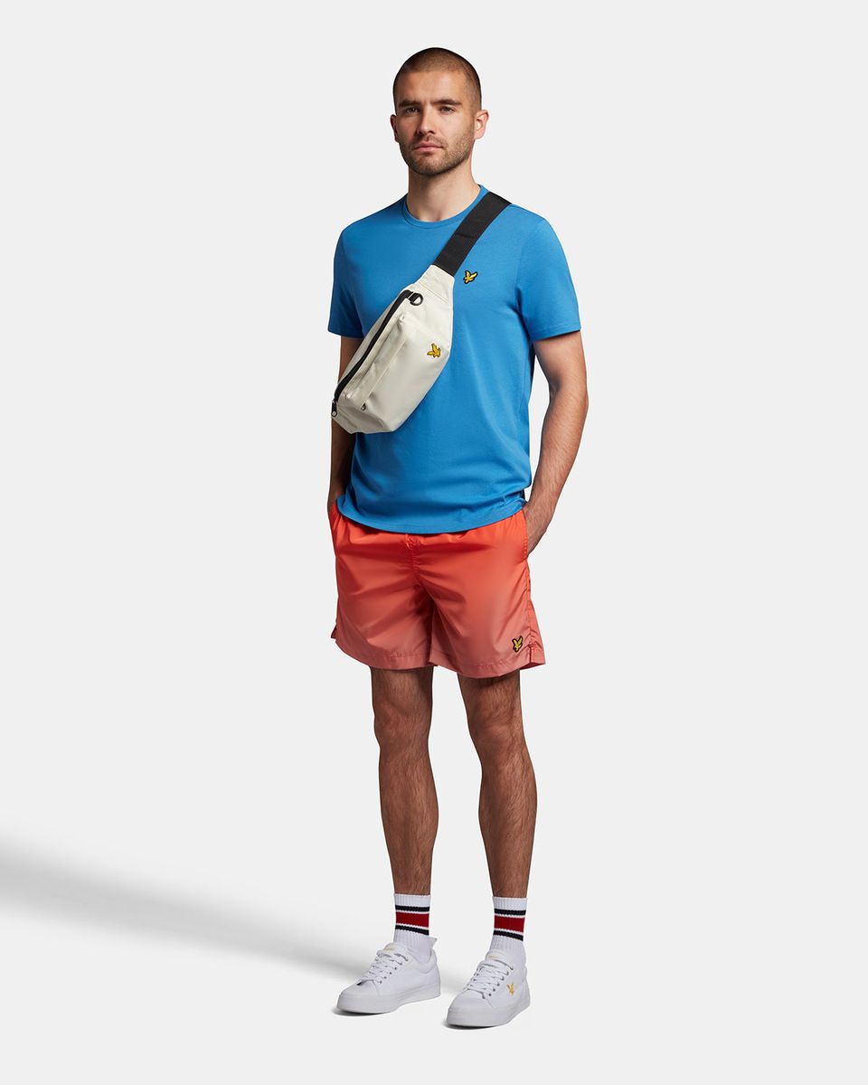 Klassisches Baumwoll-T-Shirt mit Logo