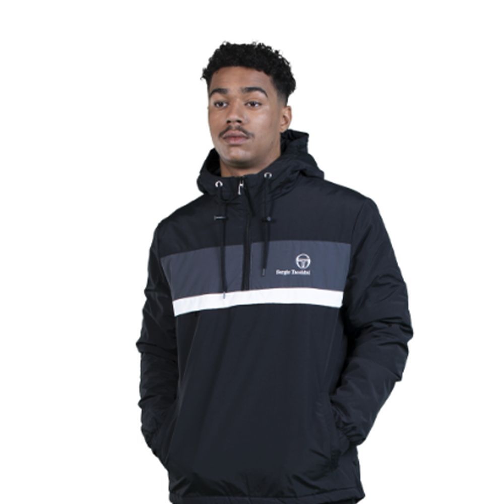 Colorblock Windbreaker Jacke mit Kapuze