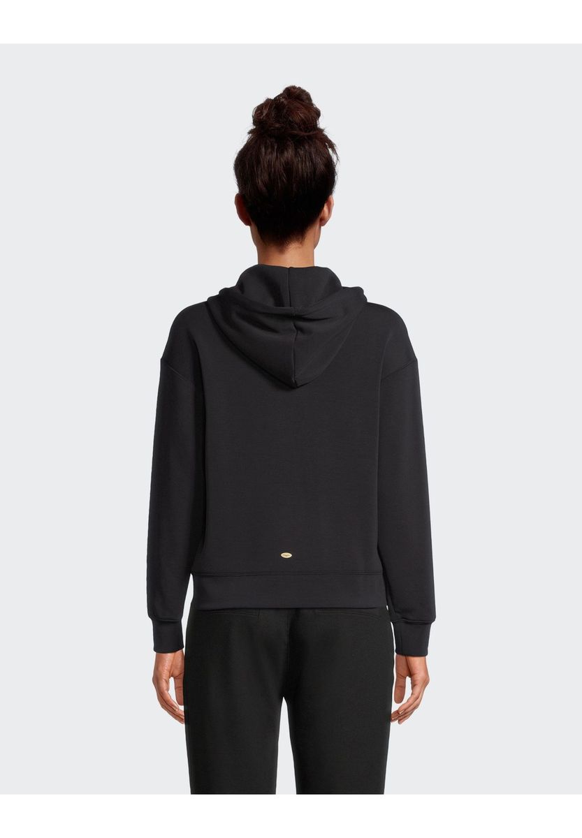 Kapuzenjacke mit Reißverschluss und entspannter Passform