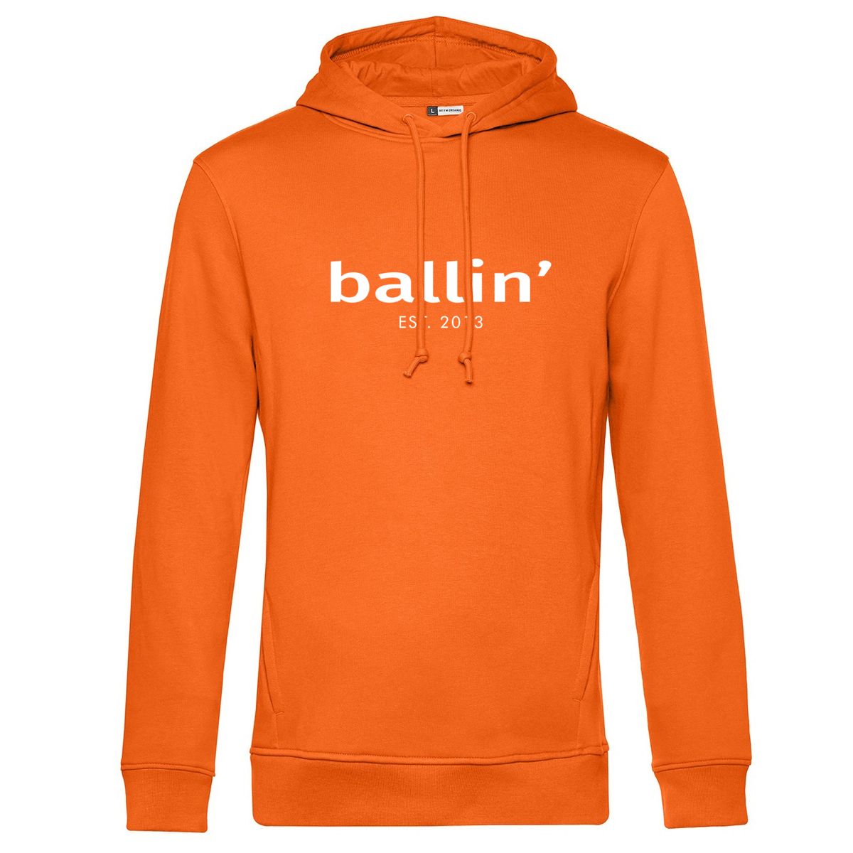 Klassischer Kapuzenpullover mit Aufdruck