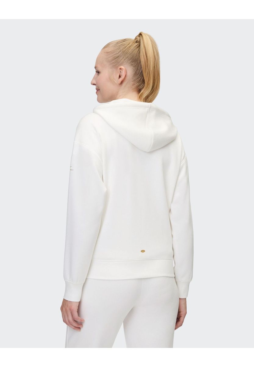 Kapuzenjacke mit Reißverschluss und lockerer Passform