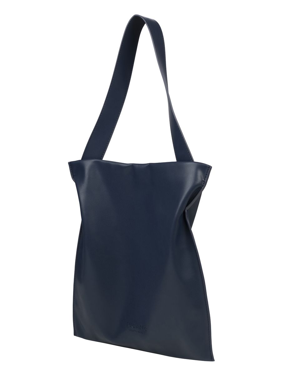 Minimalistische Schultertasche aus Kunstleder