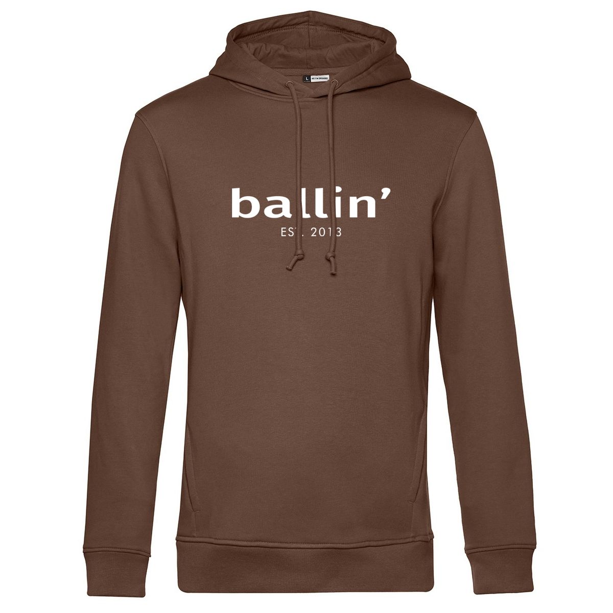 Klassischer Kapuzenpullover mit Aufdruck