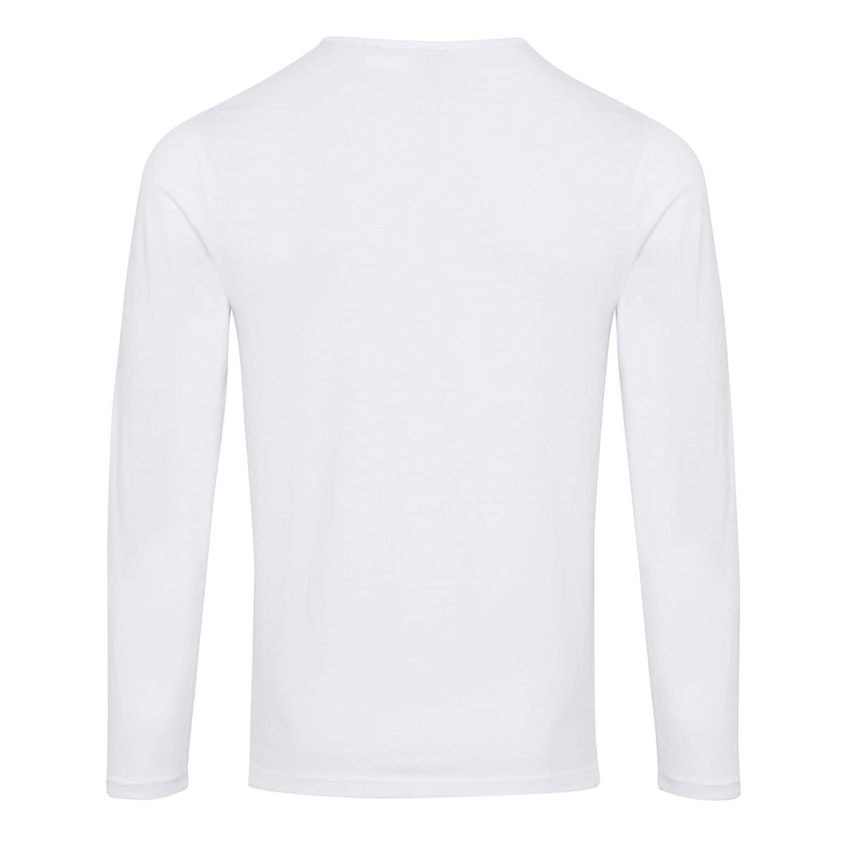 Langarm-Henley-Shirt mit Krempelärmeln