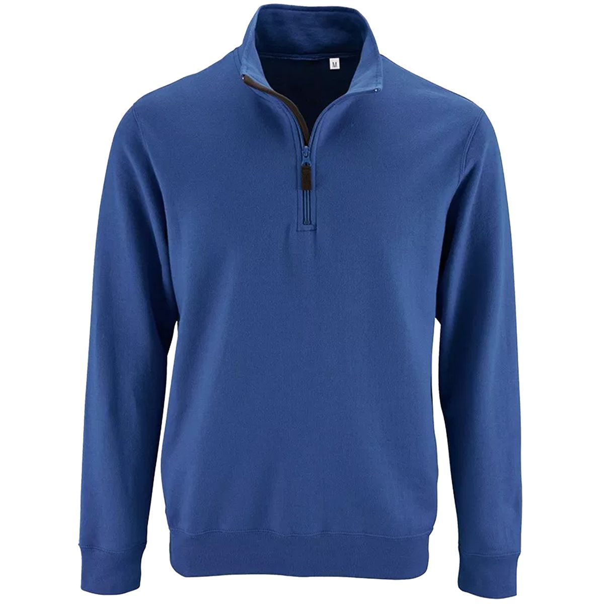 Herren Sweatshirt mit kontrastierendem Reißverschluss